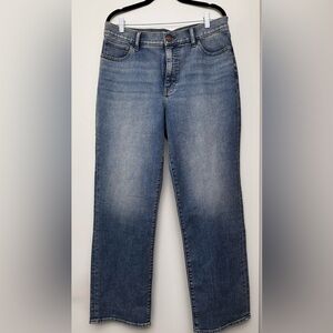 NWT Upwest Classic straight leg Blue Women's Jeans Size 12